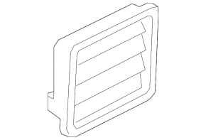 Ventilation shield left Mercedes GLS-class X166 13-19 OEM