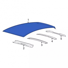 Ford C-max MK2 13-18 Panorama Sunroof Assembly