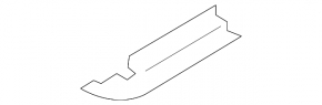 Ford Fusion mk5 13-16 simple trunk lid handle
