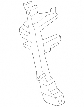 Lincoln MKC 15- Front Left Door Glass Guide