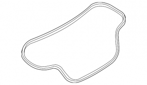 Ford Mustang mk6 15-coupe trunk lid seal
