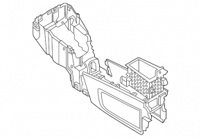 Central console with armrest Ford Ecosport 18-22