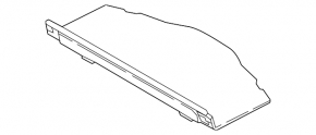 Mazda CX-9 16-23 Central Trunk Tray