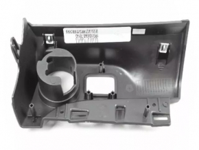 Left dash trim for headlight control, Dodge Grand Caravan 11-20, black