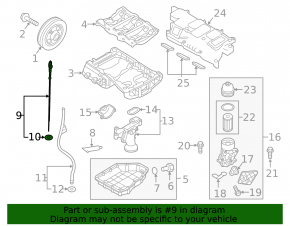 Kia Sorento 16-20 3.3 Oil Dipstick