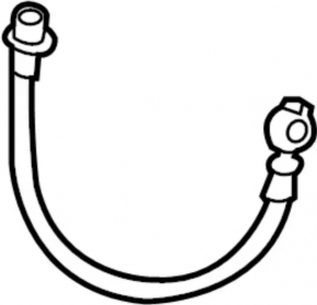 Brake hose rear left Infiniti Q50 14-