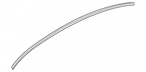 Boot lid spoiler Audi A6 C7 12-18