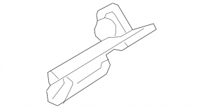 Subaru Legacy 15-19 Trunk Lid Lock Bracket