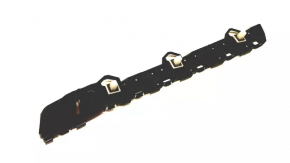 Rear bumper mount left outer Subaru XV Crosstrek 13-17