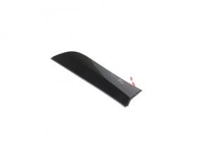 Glass molding left Jeep Compass 17- side, black gloss, broken guide