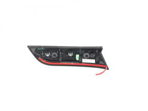 Glass molding left Jeep Compass 17- side, black gloss, broken guide