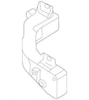 Headlight bracket right Hyundai Elantra 21-23