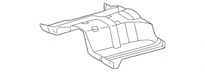 Fuel tank protection Lexus IS250 IS300 IS350 06-13