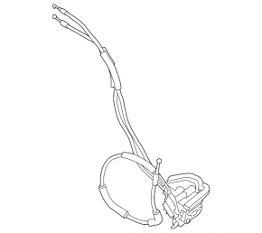 Front left door lock Nissan Sentra 13-19