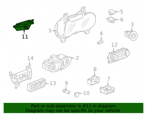Projection on the front Chevrolet Bolt EUV 22-23
