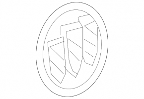 Emblem badge BUICK tailgate Buick Encore 13-16