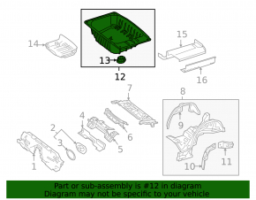 Trunk trough Mercedes C-class W205 300/400/43 15-21