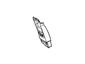 Center pillar trim upper belt left Ford Explorer 11-15 ser