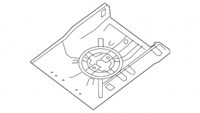 Nissan Sentra 13-19 Trunk Tray