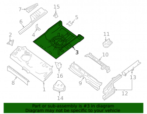 Nissan Sentra 13-19 Trunk Tray