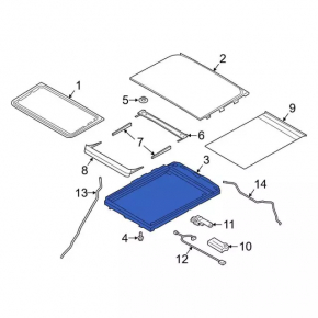 Hatch assembly Ford Explorer 20-