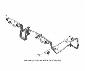 Power cable through the entire body of the Chevrolet Volt 16 - no chip