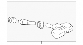 Nissan Leaf 13-17 315 MHz Wheel Pressure Sensor
