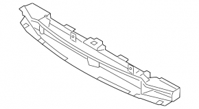 Lower radiator deflector blinds for BMW 5 G30 21-23