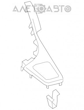 Cup holder Toyota Prius 30 10-15 beige