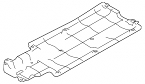 Bottom protection left Subaru Impreza 17-23 GK