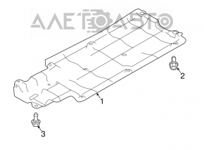 Bottom protection left Subaru Impreza 17-23 GK