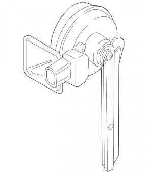 Signal low BMW X5 F15 14-18 with bracket