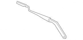 Left wiper arm Mini Cooper Countryman R60 10-16