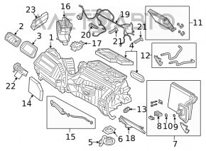 BMW 3 G20 19-24 Heater Radiator