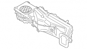 Heater body bare ventilation BMW 5 G30 17-23