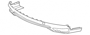 Rear Bumper Lip Acura MDX 17-18 Rest