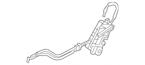 Rear right door lock for Kia Sportage 17-22