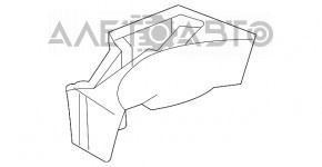 Foam plastic for tool left Honda CRZ 11-16