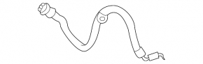 Rear left brake hose Toyota Prius 50 16-22
