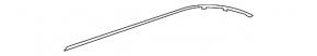 Right rear bumper molding Mercedes E-class W212 10-13