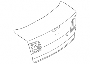 Mazda3 03-09 trunk lid