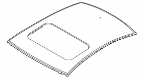 Metal roof for Mazda 6 14-21 without antenna hatch