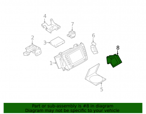 Telephone adapter MAZDA 6 09-13