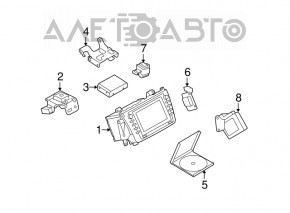 Telephone adapter MAZDA 6 09-13