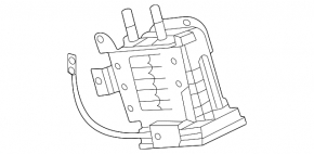 Electric heater Ford Mustang Mach-E 21-23 with bracket