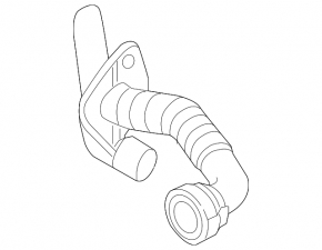 Crankcase ventilation valve VW Touareg 11-17