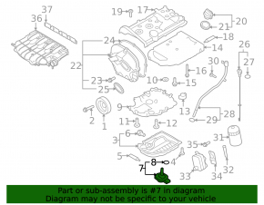Oil level sensor for Audi Q3 15-18