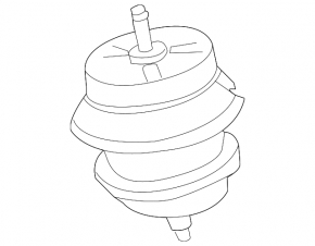 Right engine mount for Infiniti Q60 17-18