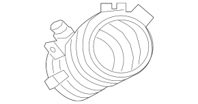 Honda HR-V 16-22 first air duct with resonator