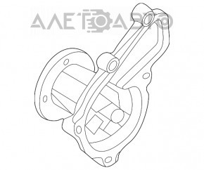 Water pump Hyundai Elantra UD 11-16